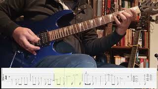 Radio Futura  Veneno en la Piel  Guitar Cover With Tabs [upl. by Retsim]