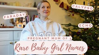 VERY RARE BABY GIRL NAMES 2024 indie boho pretty unique baby names I love amp might use 💕👧 [upl. by Desmund]