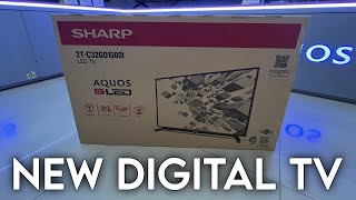 Unboxing amp Review Sharp 2TC32GD1500I New Digital TV 2024 [upl. by Ansell791]