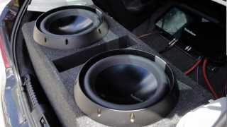 Gol G5 Power  02 Fosgate T2  Fosgate 25001 BD  XS Power 3100  SPL  Alpine  Hertz [upl. by Ahserkal]