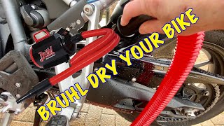 Dry your bike the Bruhl MD1900 way 👍 [upl. by Kemp]