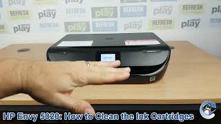 HP Envy 5020 How to do Printhead Cleaning Cycles and Improve Print Quality [upl. by Gold728]