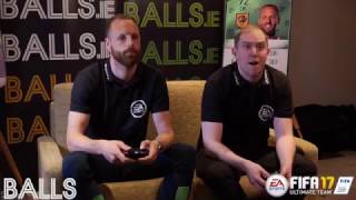 David Meyler vs Ballsie in FIFA 17 [upl. by Engle]