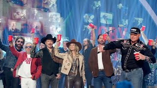 Brooks amp Dunn Sammy Hagar amp Lainey Wilson Lead Toby Keith Tribute at 2024 CMT Awards [upl. by Billie]