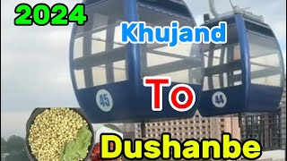 Khujand Tajikistan to Dushanbe Tajikistan [upl. by Zebapda]