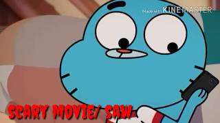 Horror movies and games portrayed by gumball [upl. by Atiuqiram]