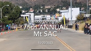 20231020 XC  75th Annual Mt Sac  IHS [upl. by Redlac51]