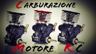 La Carburazione del Motore delle Auto a Scoppio Carburare Micromotore RC Regolazione Carburatore [upl. by Sherard]