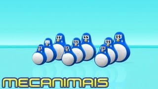 Mecanimais 108  Os multi pingüins [upl. by Nimrahc]