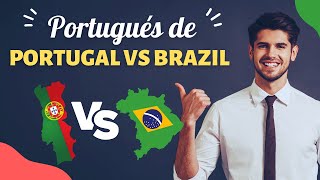 Cuales son las DIFERENCIAS entre el PORTUGUÉS de Brasil y Portugal [upl. by Baugh]