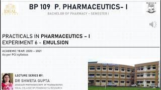 Preparation of Liquid Paraffin Emulsion [upl. by Von438]