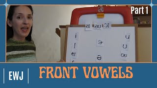 Pronunciation of English Vowel Sounds  Front Vowels Part 1 [upl. by Asetal]