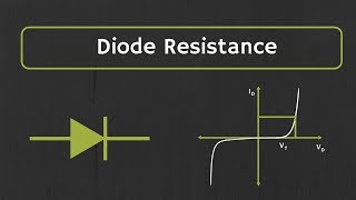 Diode Resistance Explained DC Resistance AC Resistance and Average AC Resistance Explained [upl. by Fairfield]