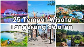 25 Tempat Wisata Tangerang Selatan Paling Hits Wisata Tangsel Taman Kota BSD AlunAlun [upl. by Trudey]