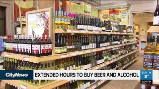 Hours extended at LCBO Beer Store and alcohol retailers [upl. by Meece]