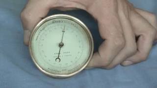 Pressure testing an Aneroid Barometer [upl. by Anama687]