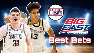 Will UConn be able to complete the sweep vs Marquette Layup Lines CBB Bets 36 [upl. by Nunciata]