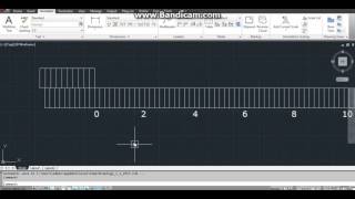 Vernier Scale in auto cad [upl. by Eiramanna]