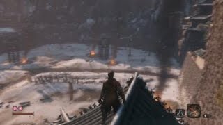 Sekiro™ Shadows Die Twice  Underbridge Valley to Ashina Castle Gate Fortress Idol boss location [upl. by Ojadnama]