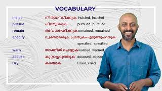 SPOKEN ENGLISH CLASS Intermediate level Day 11 PART 1 Vocabulary [upl. by Akvir]