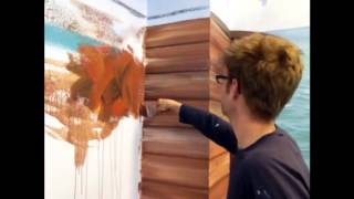 Easiest way to paint wood effect [upl. by Assirralc291]