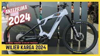 WILIER KARGA HYBRID EMTB DA 160 MM ANTEPRIMA 2024 [upl. by Laurel]