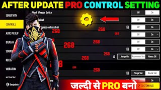 Free Fire Control Settings  Free Fire Pro Settings 2024 Sensitivity  Khuni Gamers [upl. by Noyek]