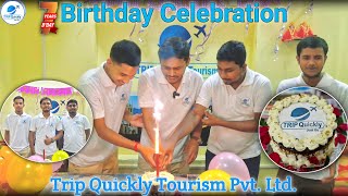 Trip Quickly Tourism Pvt Ltd has completed it’s successfully 7th year with pride 🎗💪 tripquickly [upl. by Nolyad310]