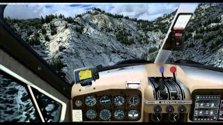 FSX DHC2 Beaver from Vines I98D to Dewey Moore I99D [upl. by Aray824]