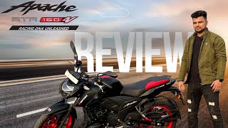 TVS Apache RTR 160 4V FI ABS NEW Special Edition  First Impression Overview [upl. by Ahseram165]