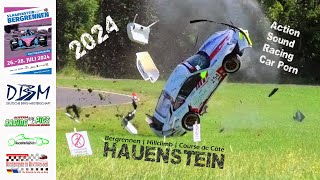 Hauenstein Bergrennen 2024  Best of  MEGA Starterfeld  Action Car Porn Crash Spektakel Sound [upl. by Aluor]