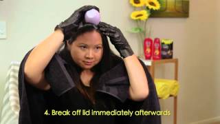 Garnier Olia hair colouring tutorial video [upl. by Yllek]