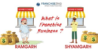 what is a Franchise Business  Explained in Hindii [upl. by Ehav]