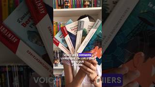 Derniers livres lus par ma grande litteraturejeunesse documentaire booktube [upl. by Nnalorac777]