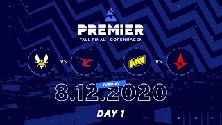 Vitality vs Mousesports NAVI vs Astralis  BLAST Premier Fall Final Day 1 [upl. by Ydoc472]