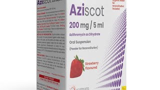 Aziscot 200mg5ml suspension uses in urdu azithromycin dihydrate Aziscot effects and side effect [upl. by Aivonas]