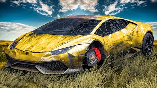 ENCONTREI UMA LAMBORGHINI HURACAN ABANDONADA NO FORZA HORIZON 5 Restaurando Clássicos [upl. by Aonian]