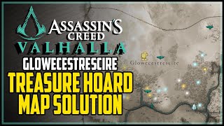 Glowecestrescire Hoard Map Solution Assassin’s Creed Valhalla [upl. by Marissa]