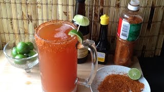 MICHELADA DELICIOSA RECETA [upl. by Endor]