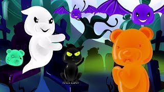 notte di Halloween  canzoni per bambini  bambini canzone  Halloween Night  Jelly Bears Italiano [upl. by Haff]