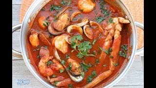 Cioppino Recipe  Todays Delight [upl. by Einnol292]