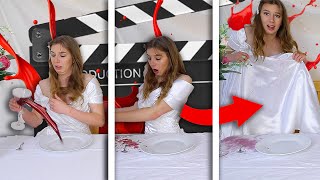 I RUINED MY MOTHERS WEDDING DRESS BLOOPERS amp OUTTAKES [upl. by Hennessey491]