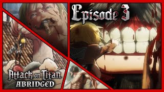 Attack on Titan Abridged Episode 3  ZebraGroupFilms [upl. by Schaffel234]