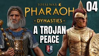 A TROJAN PEACE  PRIAM OF TROY amp ACHILLES COOP  Total War PHARAOH  DYNASTIES 04 [upl. by Kosey]