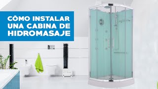 Cómo instalar una cabina de ducha con hidromasaje [upl. by Ehcram972]