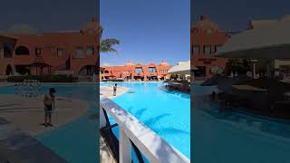 Titanic Beach Spa amp Aqua Park Hurghada Pool View [upl. by Nimzaj744]