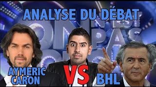 Abdel en vrai  Analyse du débat BHL vs Aymeric Caron ONPC [upl. by Yecats]