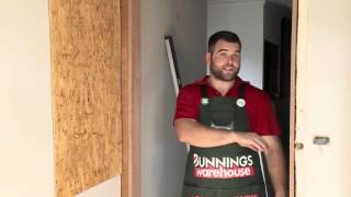 How to Install a Door Jamb  DIY At Bunnings [upl. by Latsyc710]