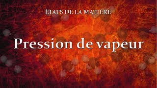 16Prop Coll  Abaissement de Pression de vapeur déquilibre ΔPvap [upl. by Aplihs182]