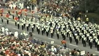 The Colony Cougar Band  Rose Bowl Parade 1997 [upl. by Brodench]